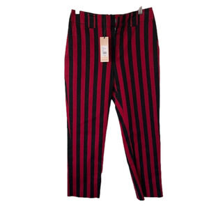 𝅺REBECCA Minkoff Ginger Striped Cropped Pants